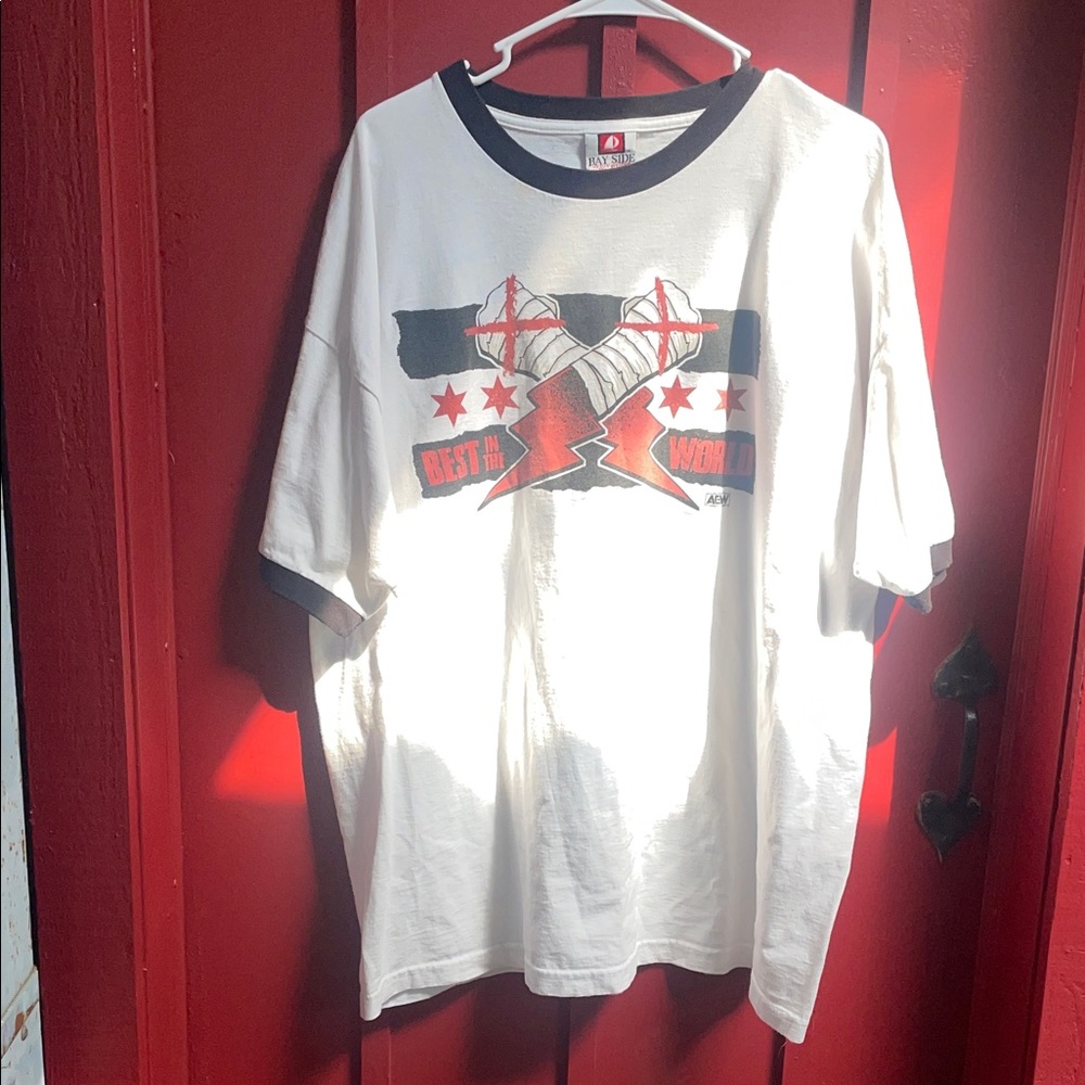 Vintage Best in the World Graphic Tee - All Elite Wresting 2XL - Picture 3 of 5